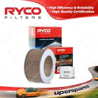 Ryco Oil Air Filter for Ford Courier SGHW 4cyl 2.2L Diesel 04/1981-1985