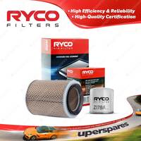 Ryco Oil Air Filter for Holden Shuttle WFR51 4cyl 2L Diesel 4FC1 03/1982-1986