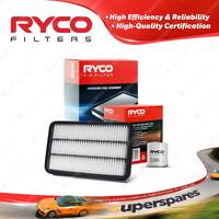 Ryco Oil Air Filter for Holden Apollo JM JP 4cyl 2.2L Petrol 03/1993-1997