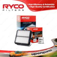 Ryco Oil Air Filter for Toyota Paseo EL44R EL54R Sera EXY10 Starlet EP91 4cyl