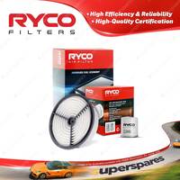 Ryco Oil Air Filter for Toyota Mr2 AW11 4cyl 1.6L Petrol 4A-GEL 11/1987-1990