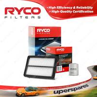 Ryco Oil Air Filter for Honda Crv RM 4cyl 2L Petrol R20A5 10/2012-On