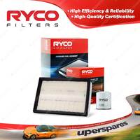 Ryco Oil Air Filter for Chrysler Pt Cruiser PF PG 4cyl 2L Petrol IT 07/2000-2004