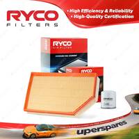 Ryco Oil Air Filter for Volvo S60 F SRS T5 Xc60 T5 4cyl 2L Petrol B4204T7