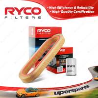 Ryco Oil Air Filter for Mercedes Benz 180E 190E W201 4cyl 1.8L M102.910