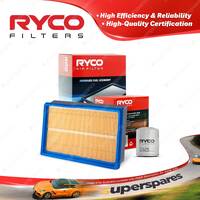 Ryco Oil Air Filter for Mazda 626 GE 4cyl 2.2L Petrol F2 01/1992-12/1997