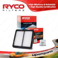 Ryco Oil Air Filter for Daewoo Matiz KL M100 M150 3cyl 0.8L Petrol F8CV