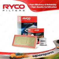 Ryco Oil Air Filter for Ford Transit VE VF VG 4cyl 2.5L 4GB 4EB 4GB 1997-2000