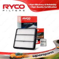 Ryco Oil Air Filter for Holden Epica EP 6cyl 2.5L 2L Petrol X20D1 X25D1 07-On