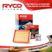 Ryco Oil Air Filter for Citroen Xsara N7 H/Back VTS 4cyl 2L Petrol 01-04/05