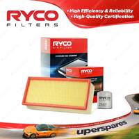 Ryco Oil Air Filter for Citroen C5 2.0i Petrol Xantia 1.9 4cyl TD