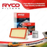 Ryco Oil Air Filter for Citroen C3 A51 3cyl 1.2L Petrol 09/2013-2013