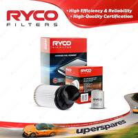 Ryco Oil Air Filter for Honda Integra DC 4cyl 2L Petrol K20A3 2004-04/2007