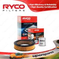 Ryco Oil Air Filter for Mitsubishi L200 Express Scorpion GL 4cyl 2L 2.6L 4G54