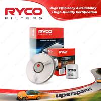 Ryco Oil Air Filter for Holden Gemini RB 4cyl 1.5L Petrol 4XC1 05/1985-1987