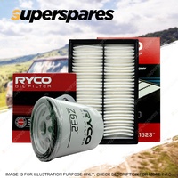 Ryco Oil Air Filter for Mazda 3 BK BL MPS SP25 4cyl 2.5L 2.3L 2L Petrol