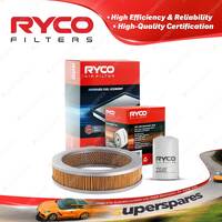 Ryco Oil Air Filter for Toyota 4 Runner YN63 Hilux YN56 YN58 4cyl Petrol