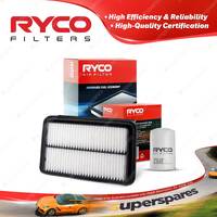 Ryco Oil Air Filter for Toyota 4 Runner YN130 YN63 Tarago YR22 YR30 YR31