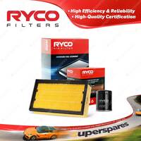 Ryco Oil Air Filter for Jaguar S Type Xf X250 Xj8 Xjr X350 V8 4.2L 3.6L Petrol