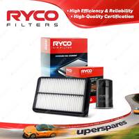 Ryco Oil Air Filter for Hyundai Grandeur TG 4cyl 2.2L D4EB 11/2008-On