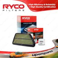 Ryco Oil Air Filter for Honda Integra 2nd Gen 4cyl 1.8L Petrol B18B2 89-92 92-93