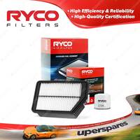 Ryco Oil Air Filter for Hyundai I40 VF 4cyl 2L Petrol 09/2011-On G4NC