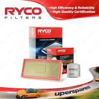 Ryco Oil Air Filter for Ford Transit VG 4cyl 2L Petrol NSJ 01/1996-11/2000