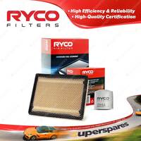 Ryco Oil Air Filter for Chrysler 300C Touring Wagon LE V6 V8 3.5L 5.7L Petrol