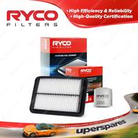 Ryco Oil Air Filter for Nissan Navara D40 4cyl 2.5L YD25 06/2006-03/2015