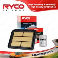 Ryco Oil Air Filter for Ford Fairmont Fairlane BA I-II 6cyl 4L Barra182