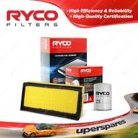 Ryco Oil Air Filter for Ford Fairlane NA ZK Fairmont XE XF Falcon Ltd 6cyl