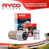 Ryco Oil Air Filter for Ford Falcon Outback Ute Van XG 6cyl Petrol 1995-03/1996