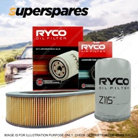 Ryco Oil Air Filter for Nissan Patrol GQ 6cyl 4.2L Diesel TD42 87-97