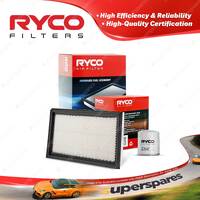 Ryco Oil Air Filter for Toyota Lexcen KT MT PT ST T4 V6 3.8L Petrol Engine VH