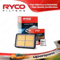 Ryco Oil Air Filter for Holden Apollo JK 4cyl 2L Petrol 08/1989-1991