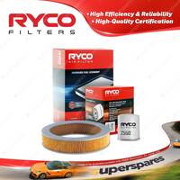 Ryco Oil Air Filter for Mazda B2200 Bravo UFY02 4cyl 2.2L Petrol 1988-02/1993