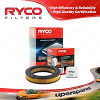 Ryco Oil Air Filter for Mazda 121 Hatch DA 4cyl 1.3L 121L Petrol 87-91