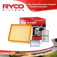 Ryco Oil Air Fuel Filter Service Kit for Audi A4 B7 B6 2.0 2001-2008