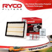 Ryco Oil Air Fuel Filter Service Kit for Ford Focus LS 06/2005-2007