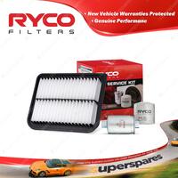 Ryco Oil Air Fuel Filter Service Kit for Ford Territory SY SZ II F6X 2WD AWD