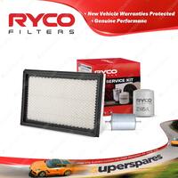 Ryco Oil Air Fuel Filter Service Kit for Holden Calais Berlina Commodore VL