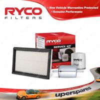 Ryco Oil Air Fuel Filter Service Kit for Holden Statesman VQ II VR VS