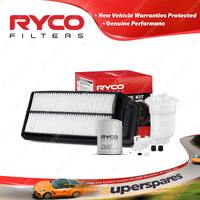 Ryco Oil Air Fuel Filter Service Kit for Honda Accord 40 Series CL CM Euro 40