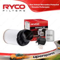 Ryco Oil Air Fuel Filter Service Kit for Honda Integra DC 07/1993-1999