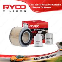 Ryco Oil Air Fuel Filter Service Kit for Nissan Patrol GU 01/1998-2000