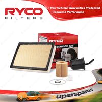 Ryco Oil Air Fuel Filter Service Kit for Toyota Landcruiser Prado Fj Cruiser