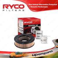 Ryco Oil Air Fuel Filter Service Kit for Toyota Townace KR42R SBV 01/1997-1998