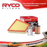 Ryco Oil Air Fuel Filter Service Kit for Volkswagen Polo 9N 12/2005-04/2010