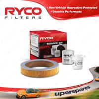 Ryco Oil Air Fuel Filter Service Kit for Ford Courier PC Telstar AR AS AT AV AX