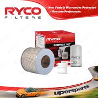 Ryco Oil Air Fuel Filter Service Kit for Toyota 4 Runner YN63 Hilux RN105 110 85